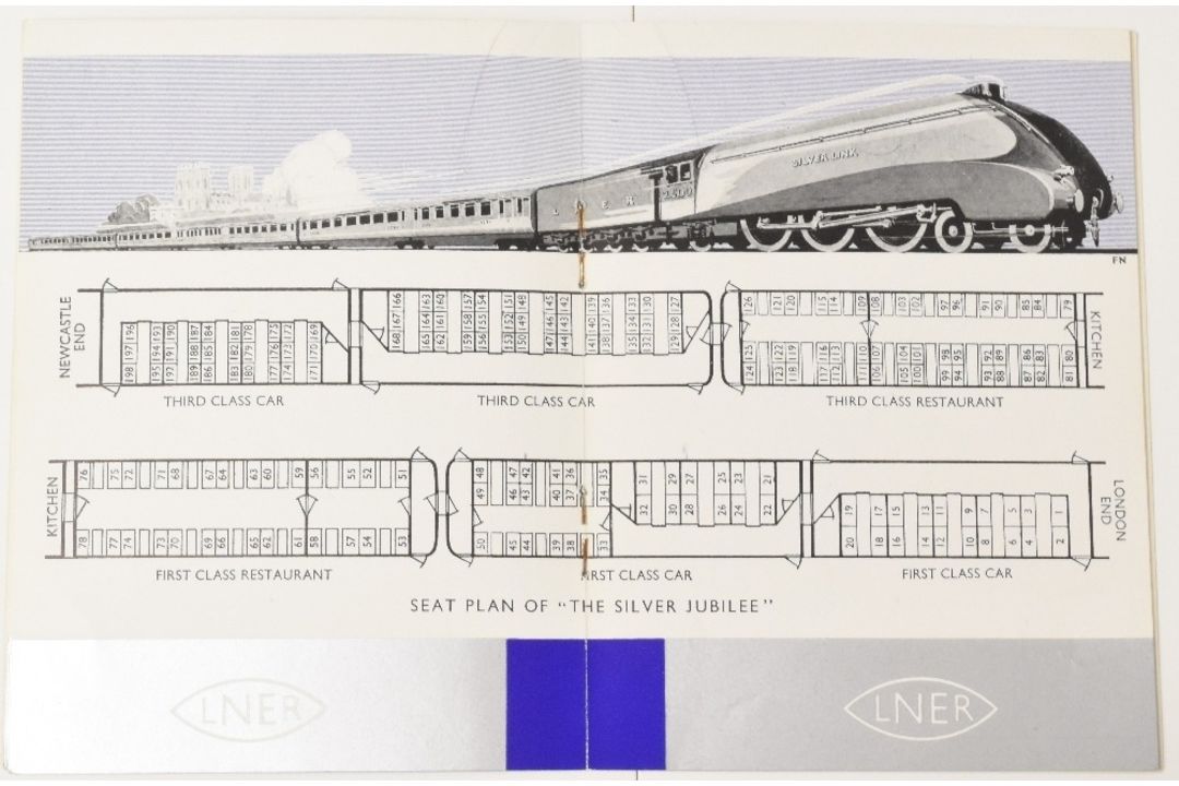 RAILWAYS: THE SILVER JUBILEE. Britain's First Streamline Train 1935. An impressive 16 publication - Image 2 of 2