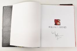 AUTOGRAPH - ROLLING STONES - Bill Wyman copy of his book 'Rolling with the Stones', signed to