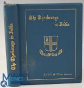THE THACKERAYS IN INDIA BY SIR WILLIAM WILSON HUNTER 1897. 191-page book detailing their lives in