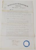 RAILWAYS: EARLY RAILWAY SHARE CERTIFICATE; Bristol & Exeter Railway Company - 5% Debenture Loan