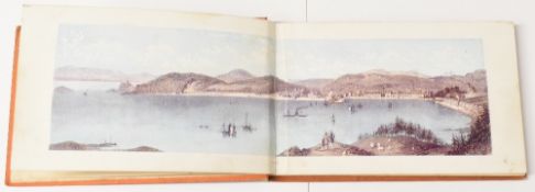 CROMO-LITHO VIEW BOOKS: OBAN, STAFFA AND IONA. Published by T Nelson 1880s. Has 11 most beautiful