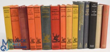 15X HARDBACK BOOKS BY P G WODEHOUSE - Ice in the Bedroom 1961, Something Fresh 1969, A Pelican at