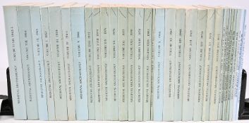 TRANSACTIONS FOR THE SOCIETY OF MEDIEVAL ARCHAEOLOGY 1960S AND 1970S – appears as new (Box)