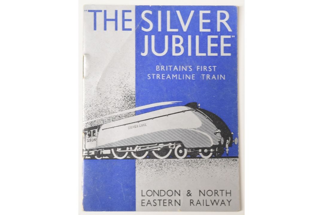 RAILWAYS: THE SILVER JUBILEE. Britain's First Streamline Train 1935. An impressive 16 publication - Image 1 of 2