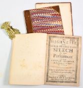 ENGLISH CIVIL WAR – OLIVER CROMWELL – His Highness the Lord Protector’s Speeches to the Parliament