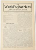 STEAM LORRIES: The World's Carriers and Carrying Trades Review, December 15, 1916. 