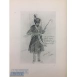 INDIA & PUNJAB – ANTIQUE PRINT SHOWING AN AKALI SIKH WARRIOR OF JIND - a vintage print of an Akali