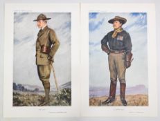 INDIA - VANITY FAIR PRINTS – BOY SCOUTS (2) features ‘Boy Scouts Sir R. S. Baden-Powell’ and ‘An Old