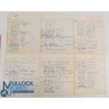 FOLDER OF SIGNATURES OF PEOPLE OF HISTORICAL IMPORTANCE: a good diverse collection with noted