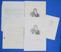 AUTOGRAPH - FRENCH REVOLUTION - FF ANDRIEUX, FRENCH POET AND MEMBER OF THE ACADEMY – handwritten