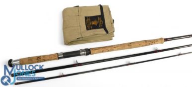 As above: Clan made in Scotland by Appointment Prince of Wales Graphite II salmon carbon fly rod: