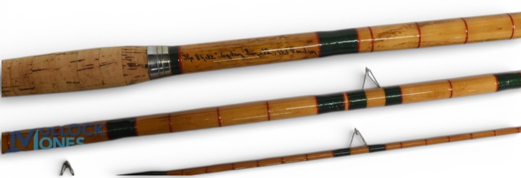 Ogden Smith, London the Chelt 12'6", 3 piece coarse fishing rod, Spanish reed butt, whole cane - Image 3 of 3