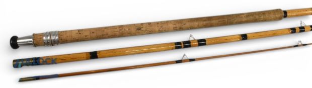 Milwards of Redditch 3-piece Spanish reed float rod with short spare tip, giving a 13ft 4