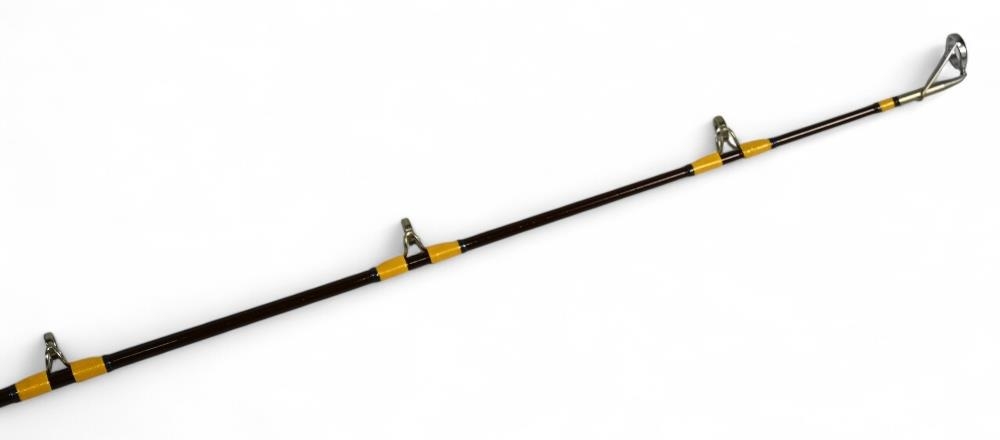 A fine Hardy Saltwater Fibatube sea rod 7ft 2pc (inc detachable handle), 12lb, 27" cork/composite - Image 2 of 3