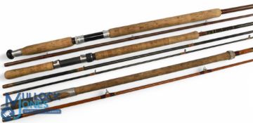 Carbon Salmon fly rod custom built by Pete Evans Sheffield, 12ft 3pc line 8/10#, 24