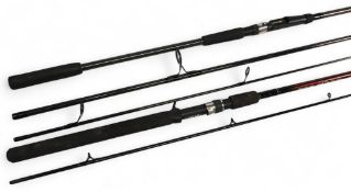 Daiwa Graphite Black Widow carbon spinning rod 8ft 6