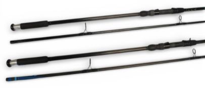 2x Water Sport Centrale Phantom 2000 graphite carp rods, 12ft 9