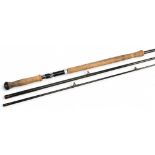 Daiwa Carbon C98-15 salmon carbon fly rod, 15ft 33pc line 10/11#, 26" handle, alloy double down
