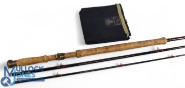 Hardy Alnwick Graphite Deluxe salmon fly carbon rod: 13ft 9