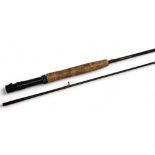 Loomis Composites Graphite GF906 carbon trout fly rod made by Gordon N Adams, 9ft 2pc line 6/7#