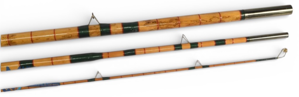 Ogden Smith, London the Chelt 12'6", 3 piece coarse fishing rod, Spanish reed butt, whole cane - Image 2 of 3