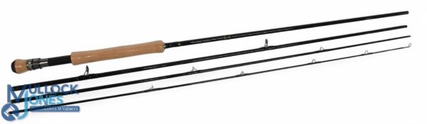 Sonik SKS carbon trout fly rod, 10ft 4pc line 7/8#, alloy uplocking reel seat and collar with carbon