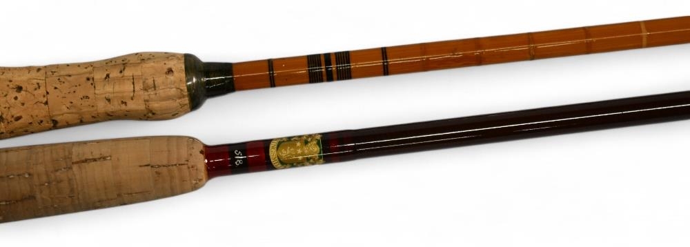 Kingsmill Delphi carbon sea trout fly rod, 10ft 6" 2pc line 6/7#, alloy uplocking reel seat with - Image 3 of 3