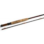 Kennedy Fisher Destin FL carbon trout fly rod made for Stonecrop Trout Club 11/1980 by A E J