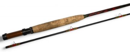 Kennedy Fisher Destin FL carbon trout fly rod made for Stonecrop Trout Club 11/1980 by A E J