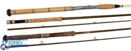 Milbro Scotland Trufly hollow glass trout fly rod F8/2, 9ft 6