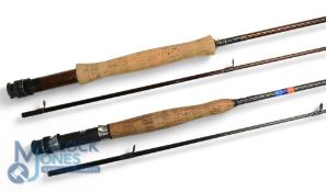 Daiwa Osprey Pro Fly 9' 2 piece carbon trout fly rod, made in Scotland, #4/6, lined guides, cork
