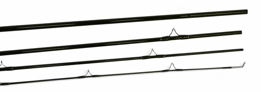 Snowbee "Diamond" carbon trout fly rod, 10ft 4pc line 3#, alloy double uplocking reel seat with burr - Image 3 of 4