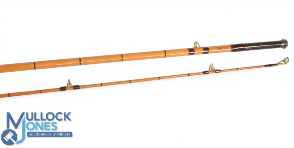 Hardy Alnwick "The Pope" Palakona split cane trout fly rod, 10ft 2pc line 7#, alloy uplocking reel - Image 3 of 3