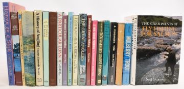 Fishing Books to include The Finer Points of Fly Fishing for Salmon 1989 Neil Graesser, The Best