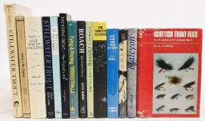 Fishing Books to include Scottish Trout Flies 1966 W H Lawrie, Lake Flies and Their Imitation 1960 C