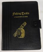 Fishing Tackle A Collector’s Log Book – 1992 Leather bound, unused in excellent condition