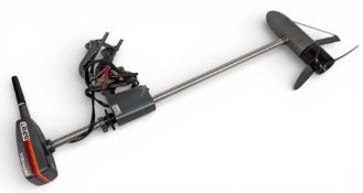 Mariner 628T Electric Outboard Moter, a vintage boat motor in good used condition