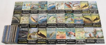Fishing Books – 39x editions of the How to Catch Them series, 30x are first editions, ten have no