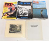Fishing Magazines including Pike Fisherman 1993-1996 No 1-12 (12), Lure Angler 1993-1998 No 1-22