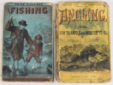2x Victorian fishing books to include Routledge’s Handbook of Fishing with illustrations c1870,