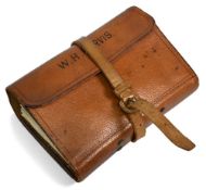 Fine P D Malloch of Perth trout fly fishing wallet, 7