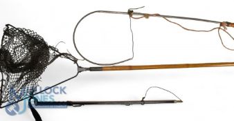 Vintage landing net, 5