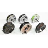 A collection of fly and course reels, all working well, as follows: 3x Rimfly Intrepids. 1x Rimfly