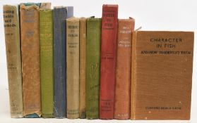 Vintage Fishing Books to include Character in Fish and How to Identify Them 1938 Clifford Bower-
