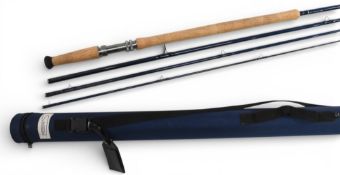 Partridge Redditch Ian Gordon medium Spey No 1650.450 carbon salmon fly rod, 15ft 4pc line 10/11#,