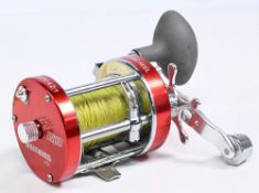 Kastking ROVER 70L Baitcast multiplier reel in red finish, star drag counter balanced handle,