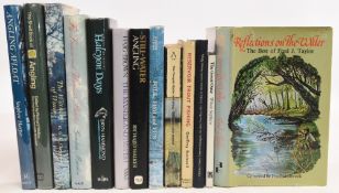 Fishing Books to include Reflections on the Water 1982 Fred Rashbrook, Still-water Angling 1979