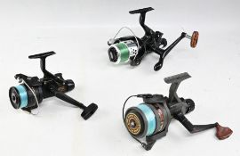 3x Various Spinning reels to include a Cap Selection 55 ‘Fantastic for Fishing’ rear adjuster,