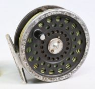 Hardy Bros Marquis #6 alloy trout fly reel smooth alloy foot, rear drag adjuster, quick release