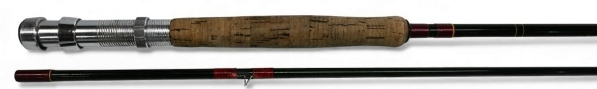 Shakespeare Worcestershire Boron 1726/330 carbon trout fly rod, 11ft 2pc line 65/7# alloy down
